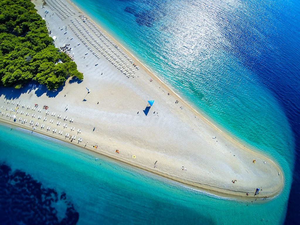 Κροατία παραλία στην ευρώπη
